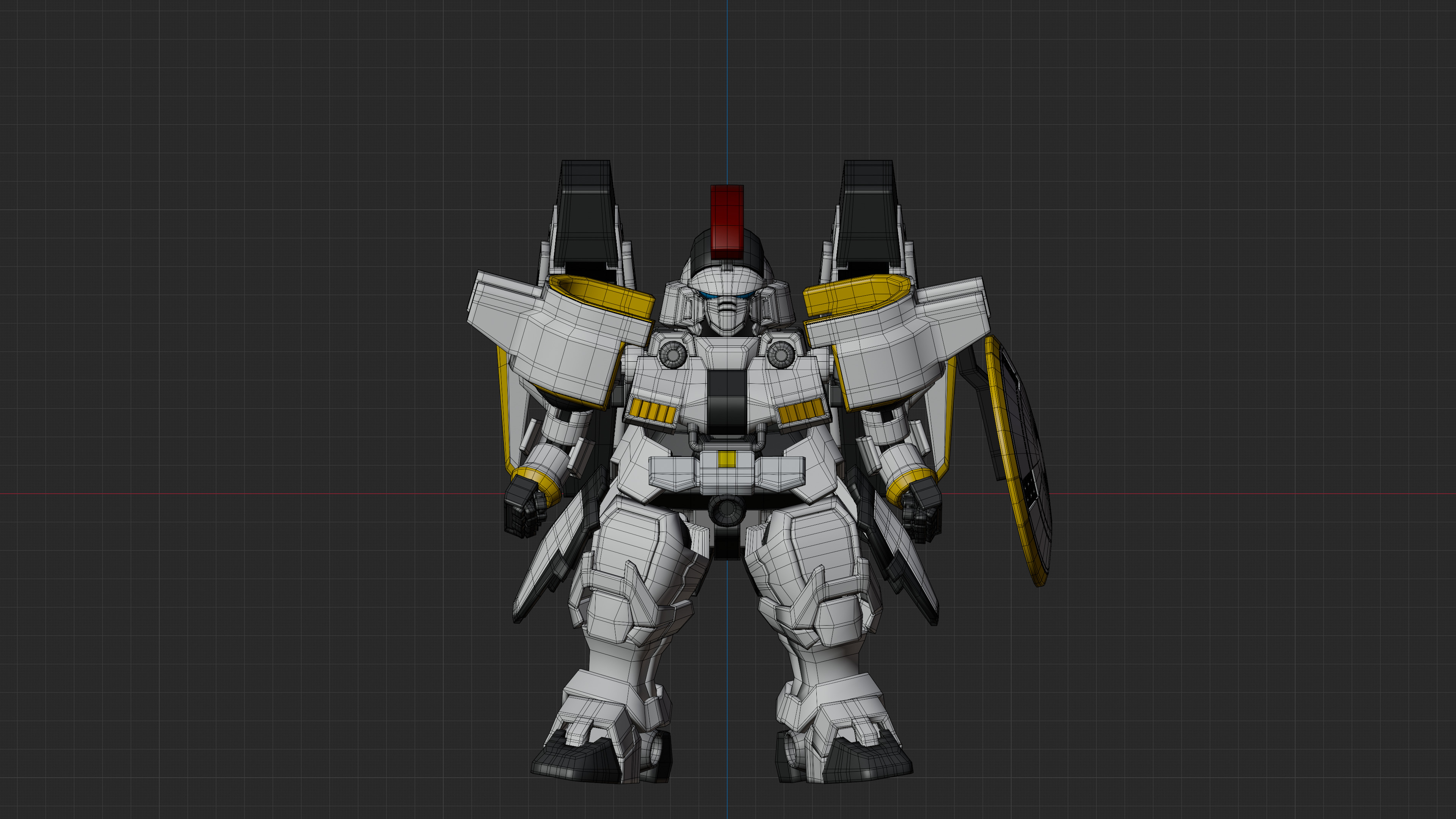 chibi tallgeez 1 Low-poly 3D model_2