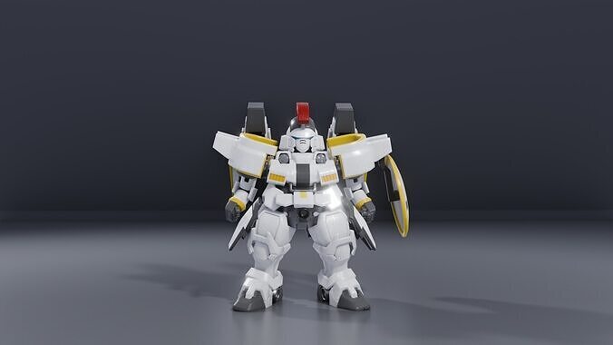 chibi tallgeez 1 Low-poly 3D model