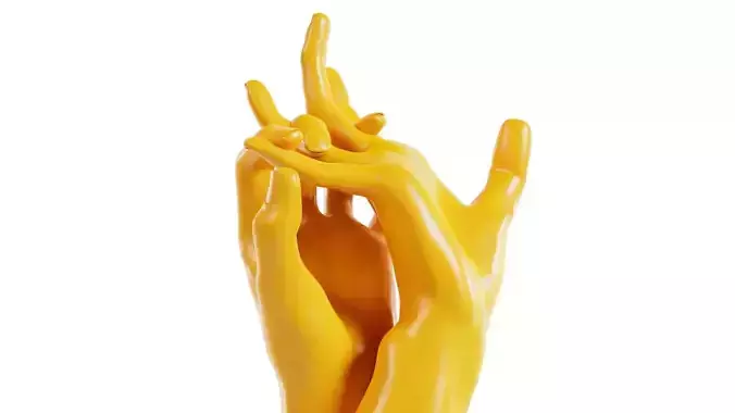 Pulling Back Realistic Hands