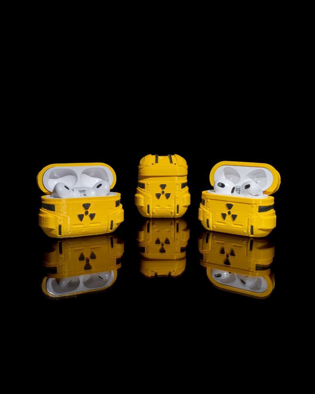 HazMat Suit Airpod Case and Holder 3D print model_3