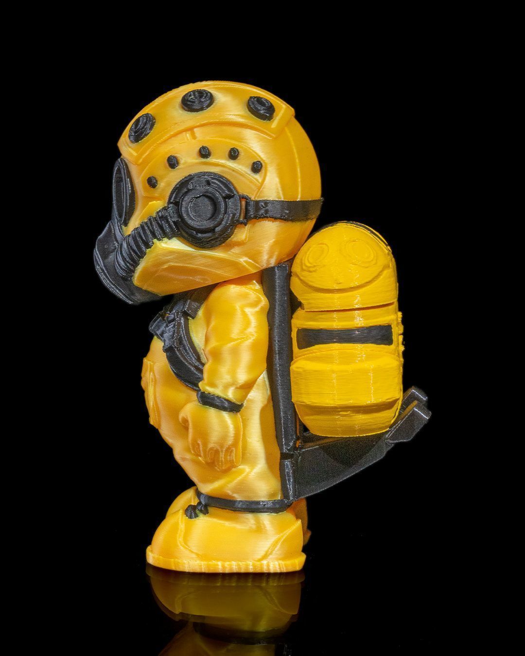 HazMat Suit Airpod Case and Holder 3D print model_5