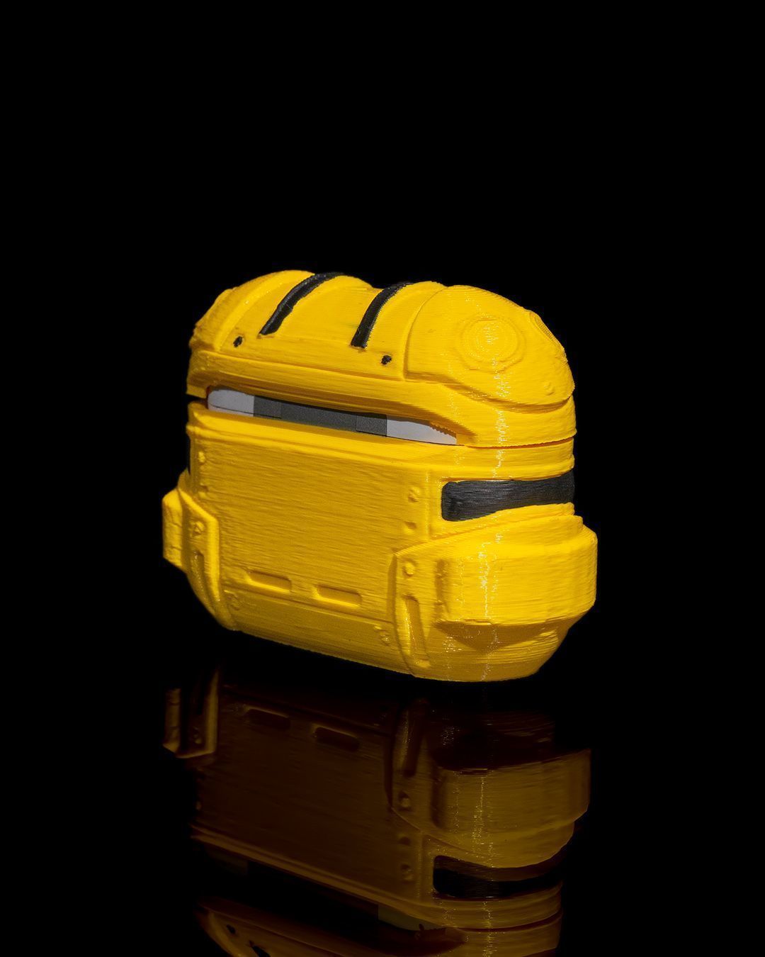 HazMat Suit Airpod Case and Holder 3D print model_12