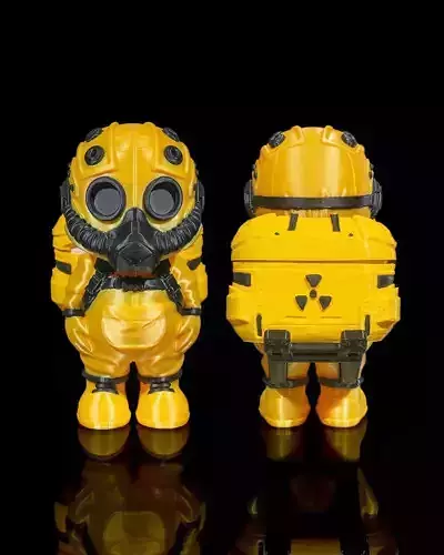 HazMat Suit Airpod Case and Holder 3D print model