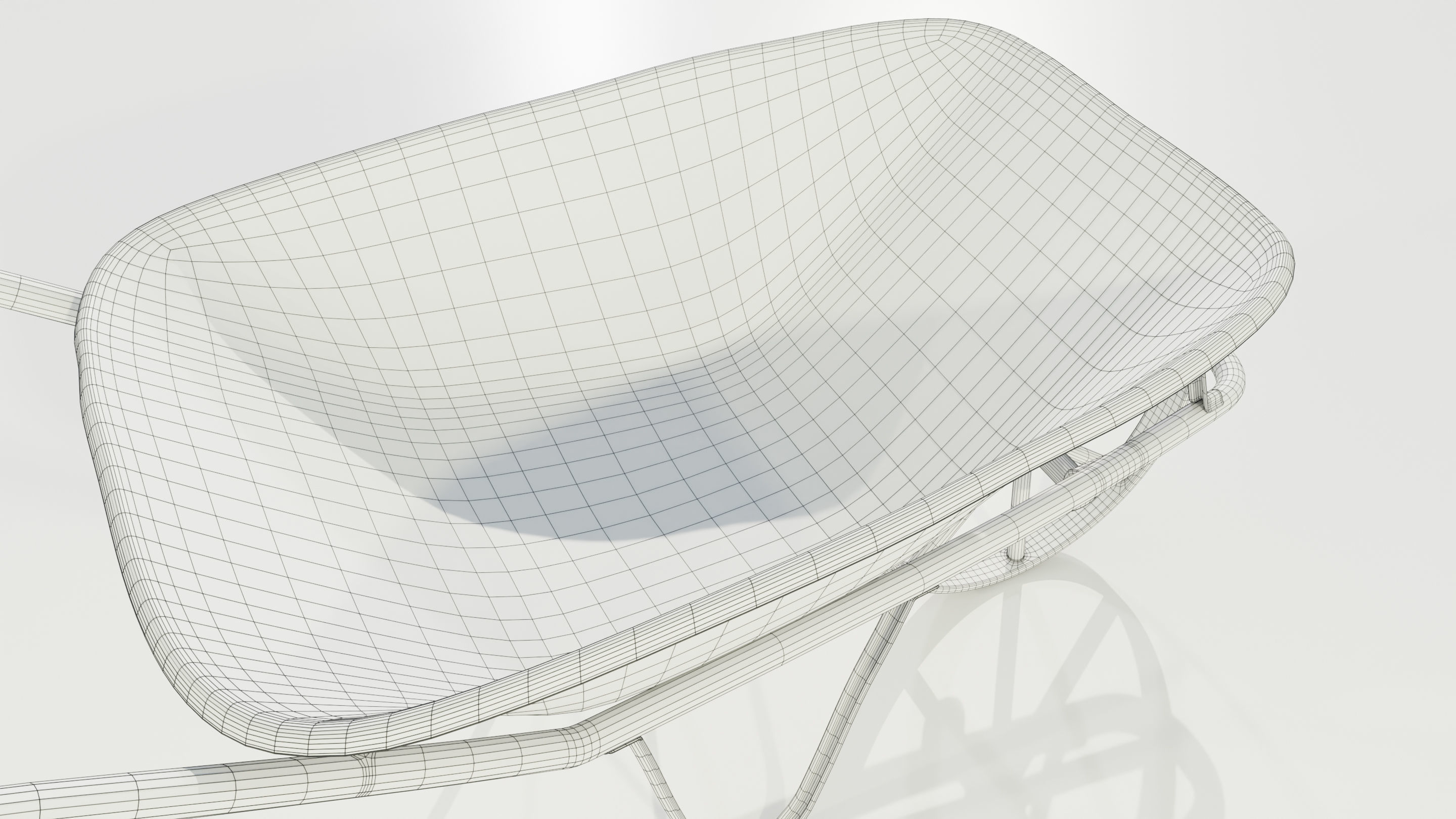 Old Rusty Wheelbarrow 3D model_19