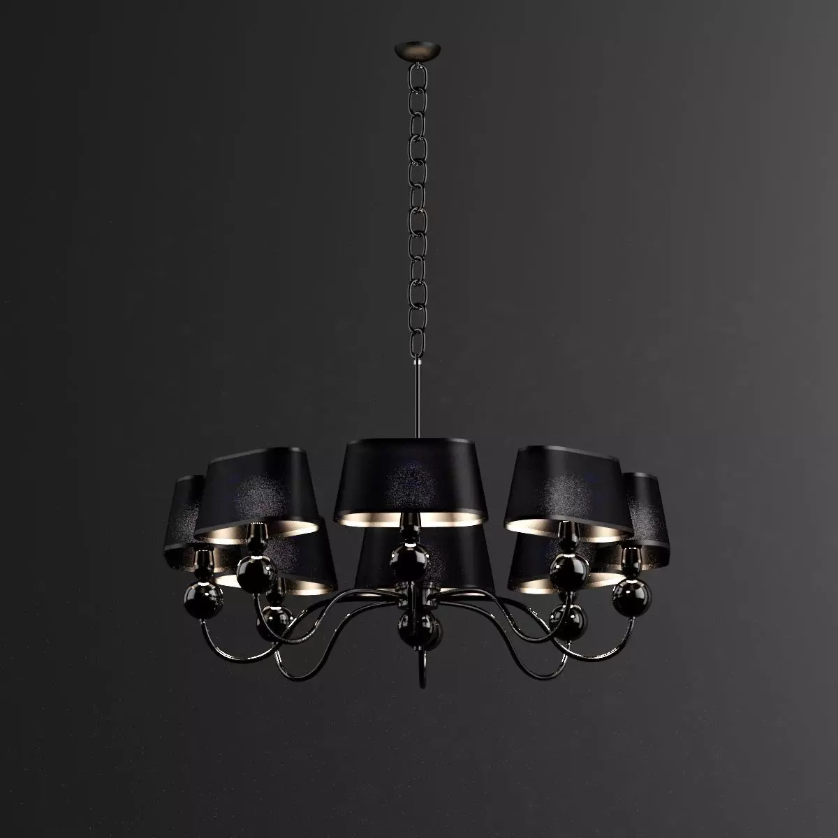 Ceiling light 3D model_0