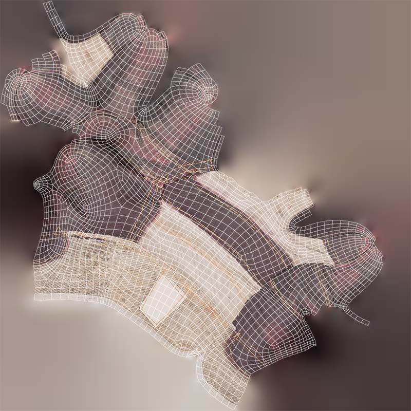 Gloved Hand 006 Low-poly 3D model_14