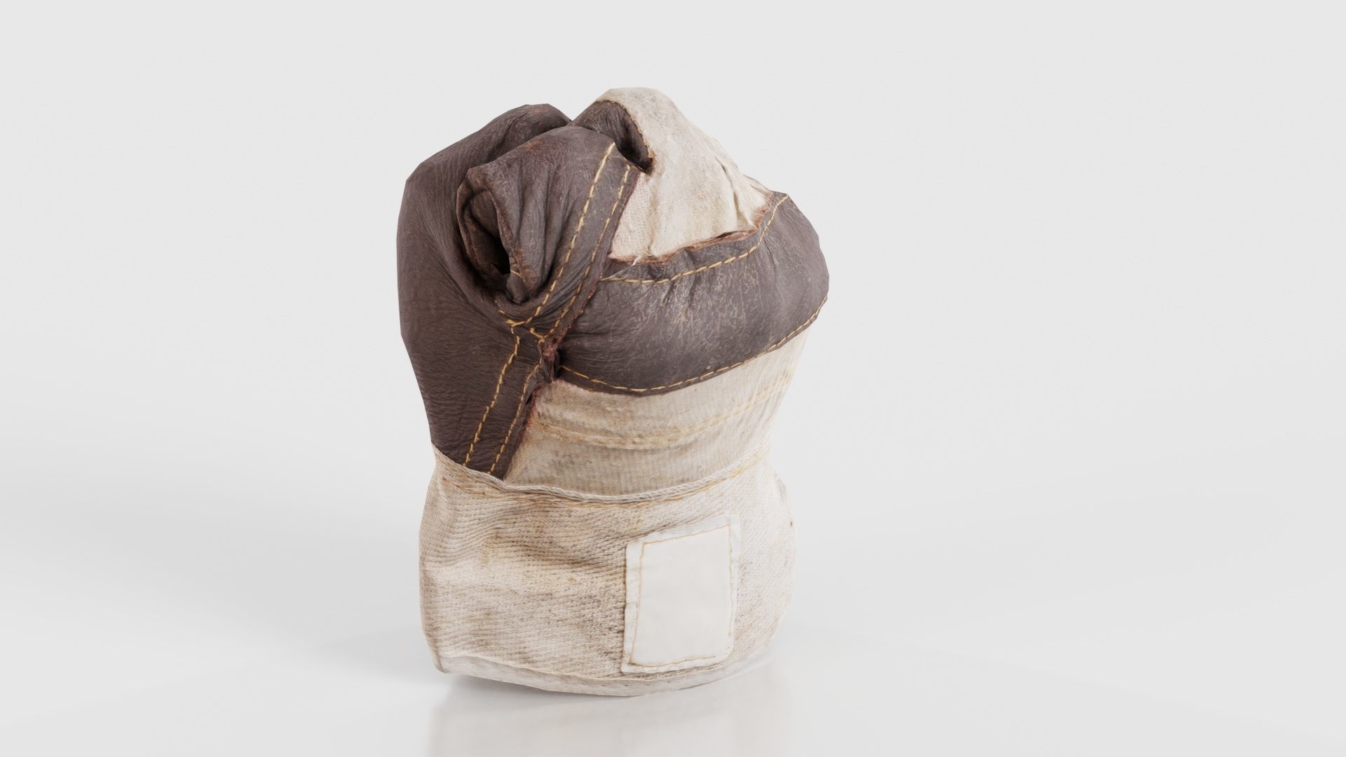 Gloved Hand 008 Low-poly 3D model_24