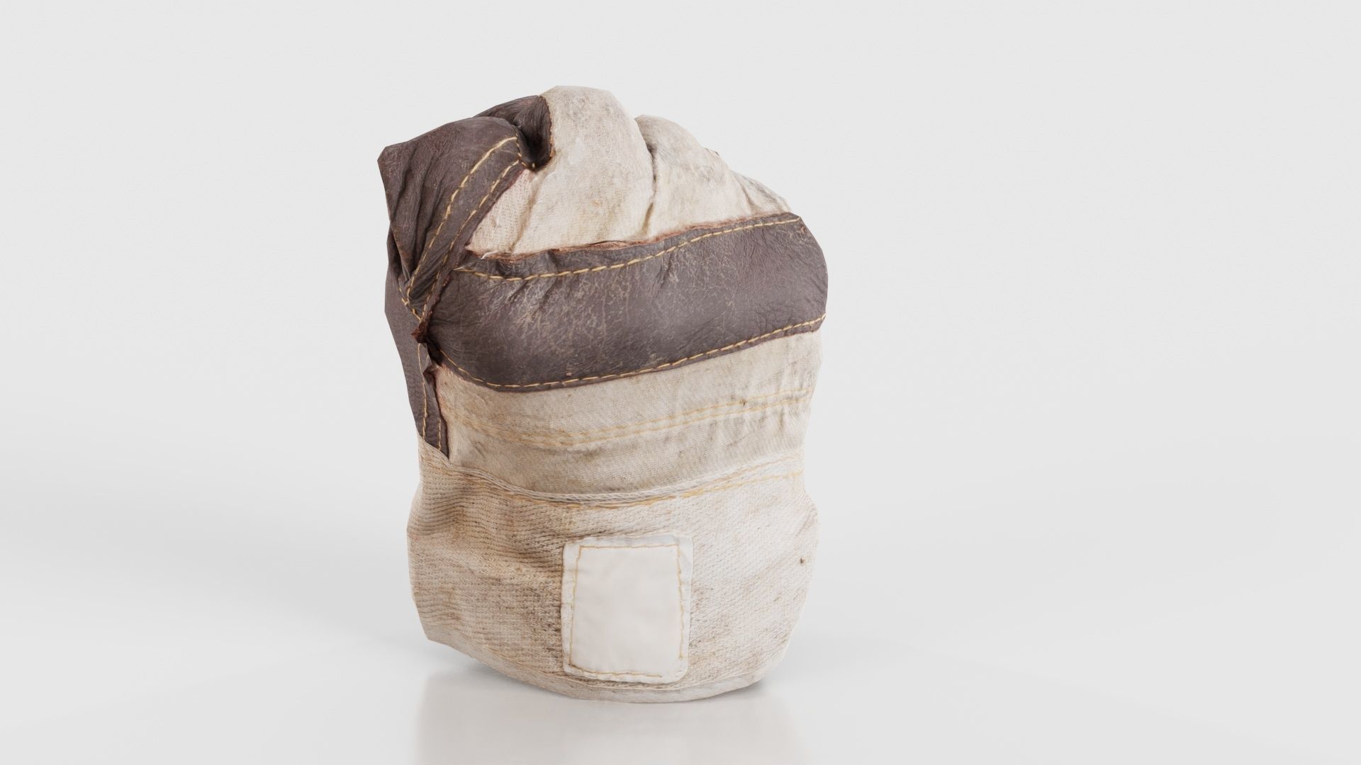 Gloved Hand 008 Low-poly 3D model_23