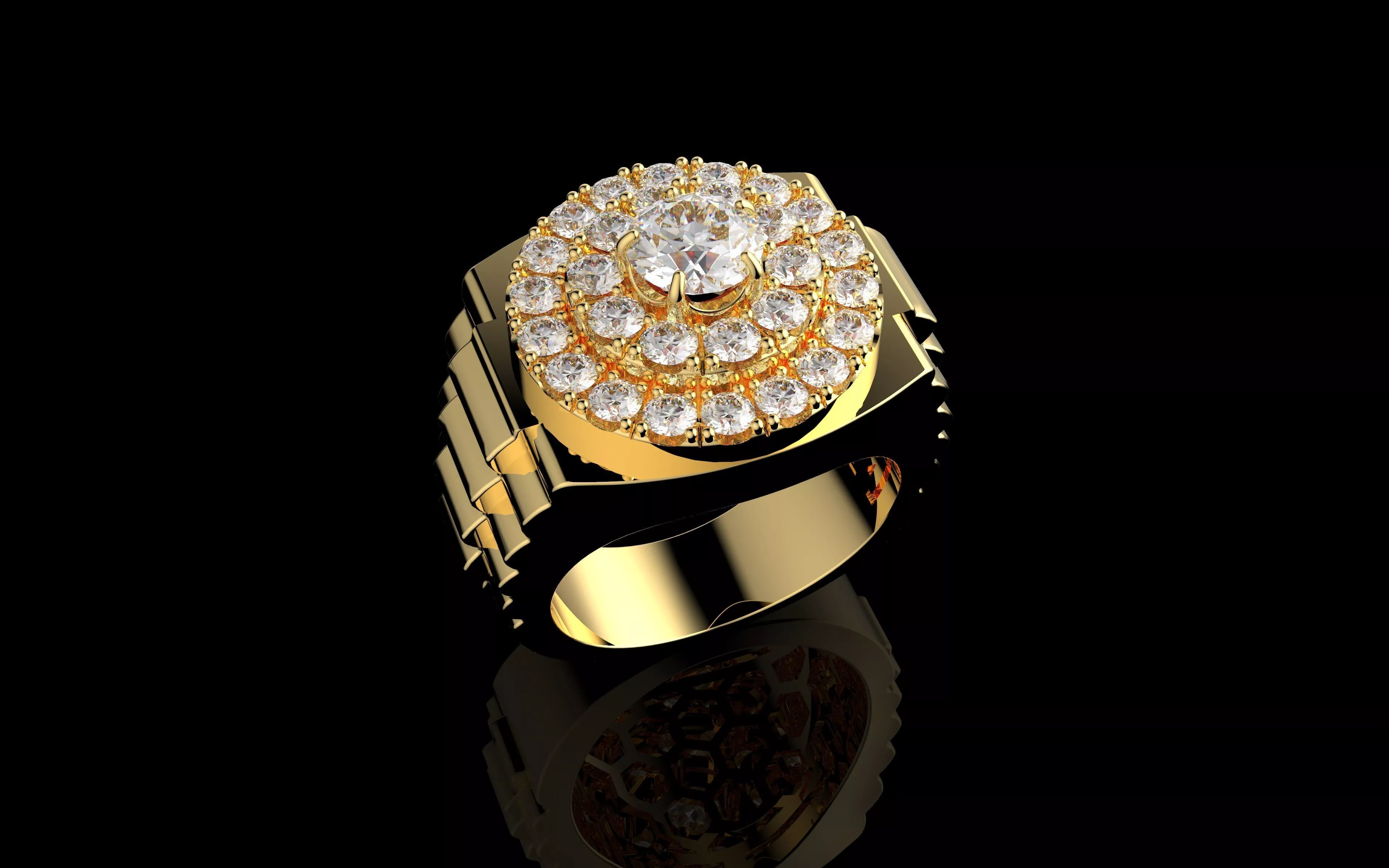 Gold N1208 3D print model