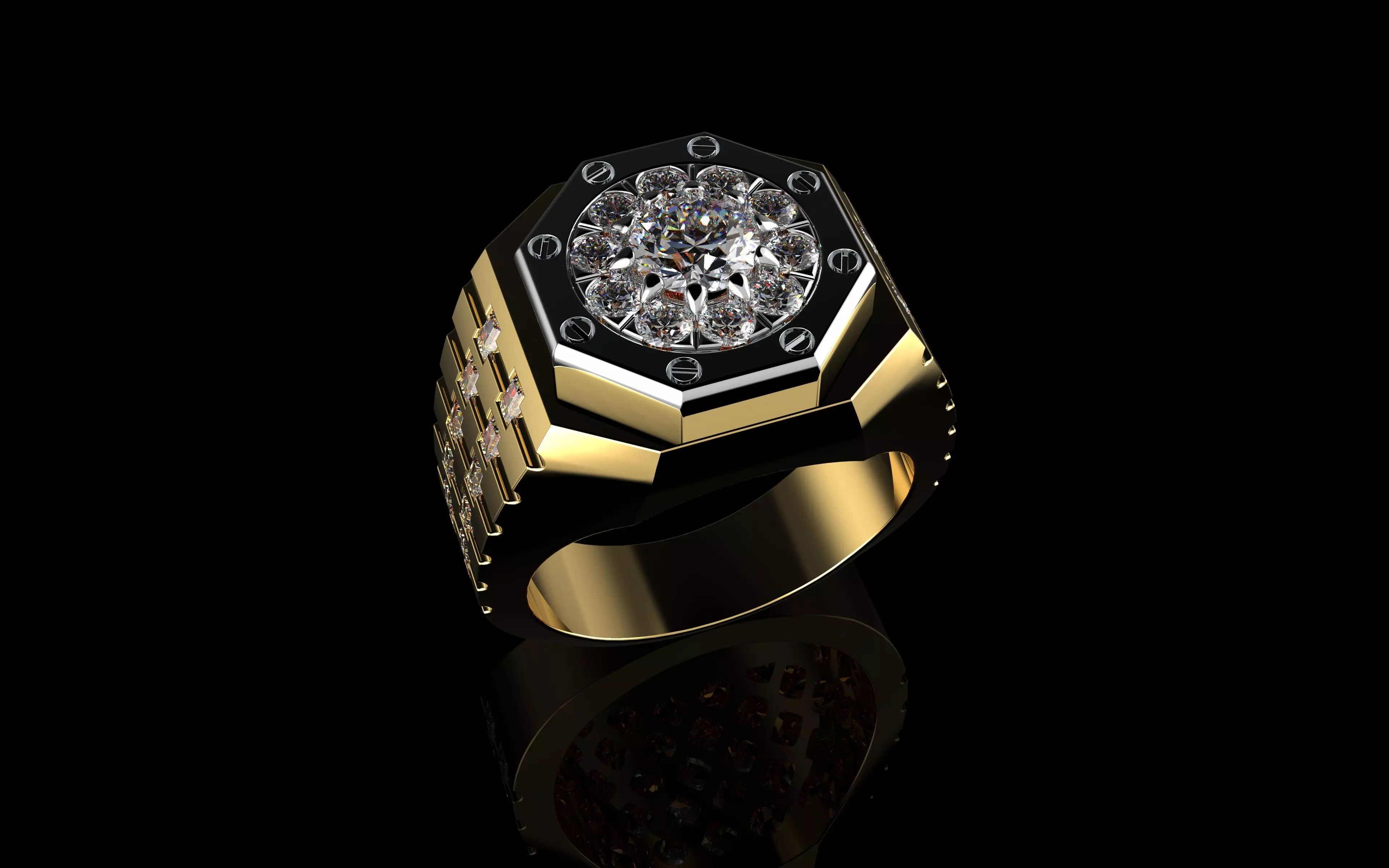 Gold N1209 3D print model