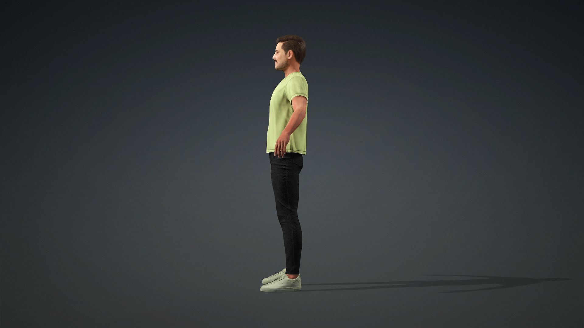 Realistic 3D Male Model 3D model_1