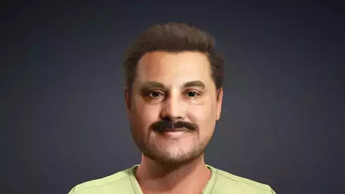 Realistic 3D Male Model