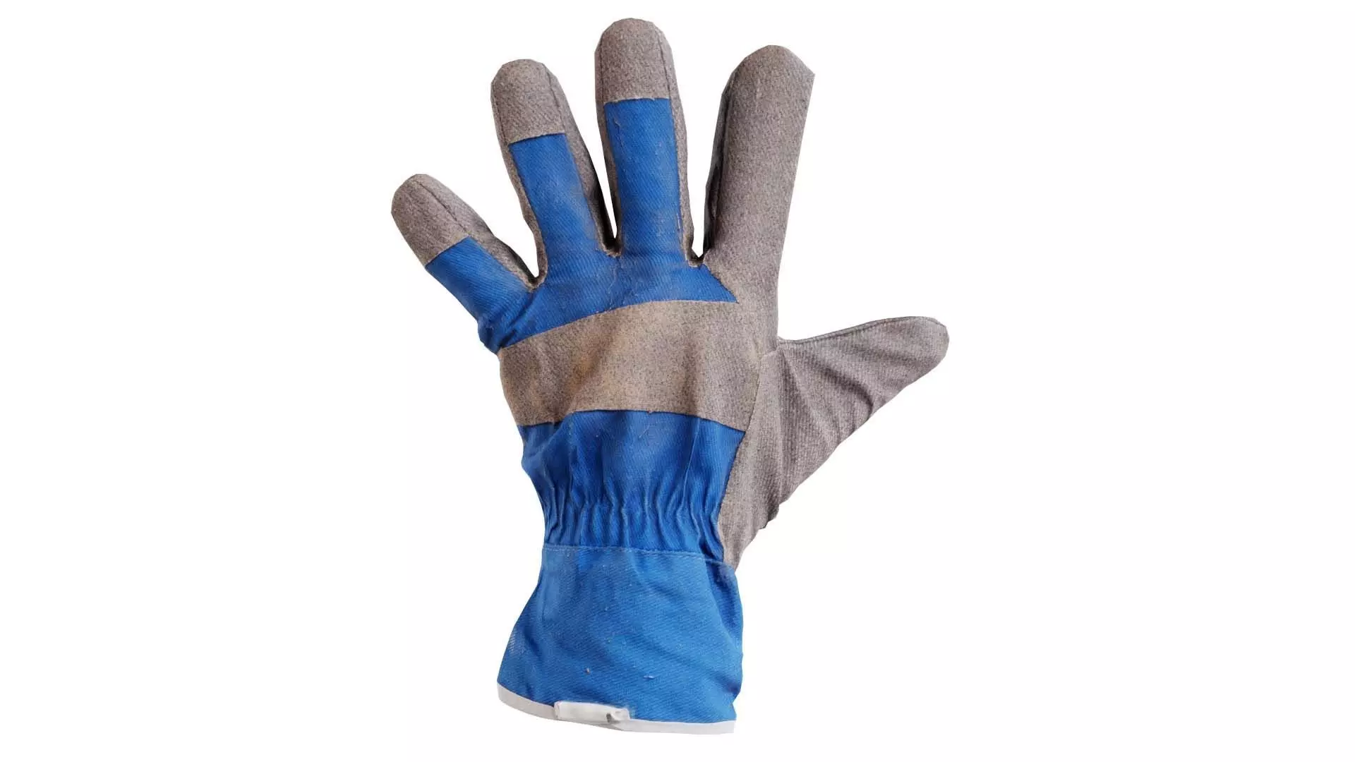 Gloved Hand 019 Low-poly 3D model_0