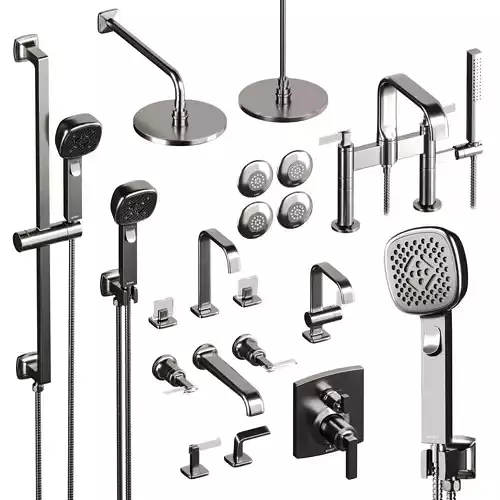 Brizo Allaria  Bathroom Faucet Low-poly 3D model