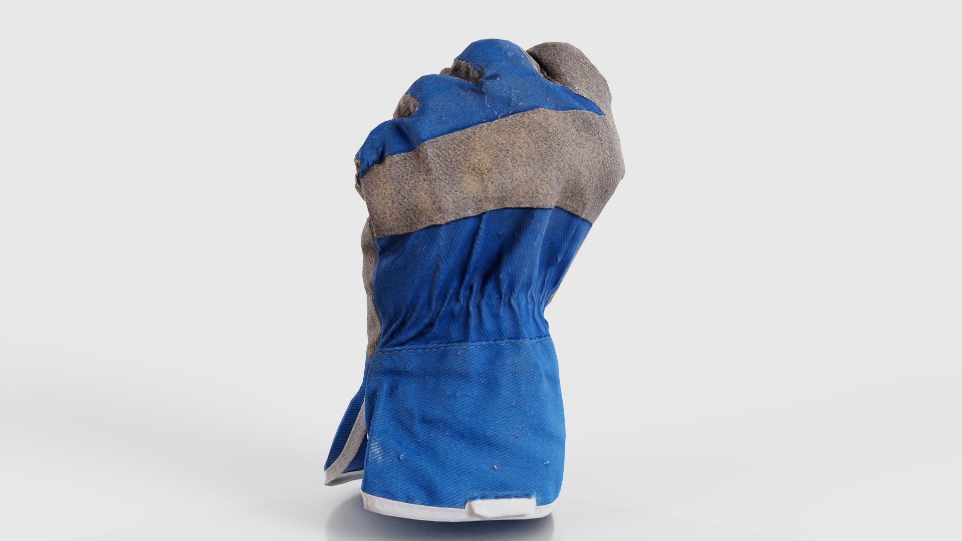 Gloved Hand 020 Low-poly 3D model_22