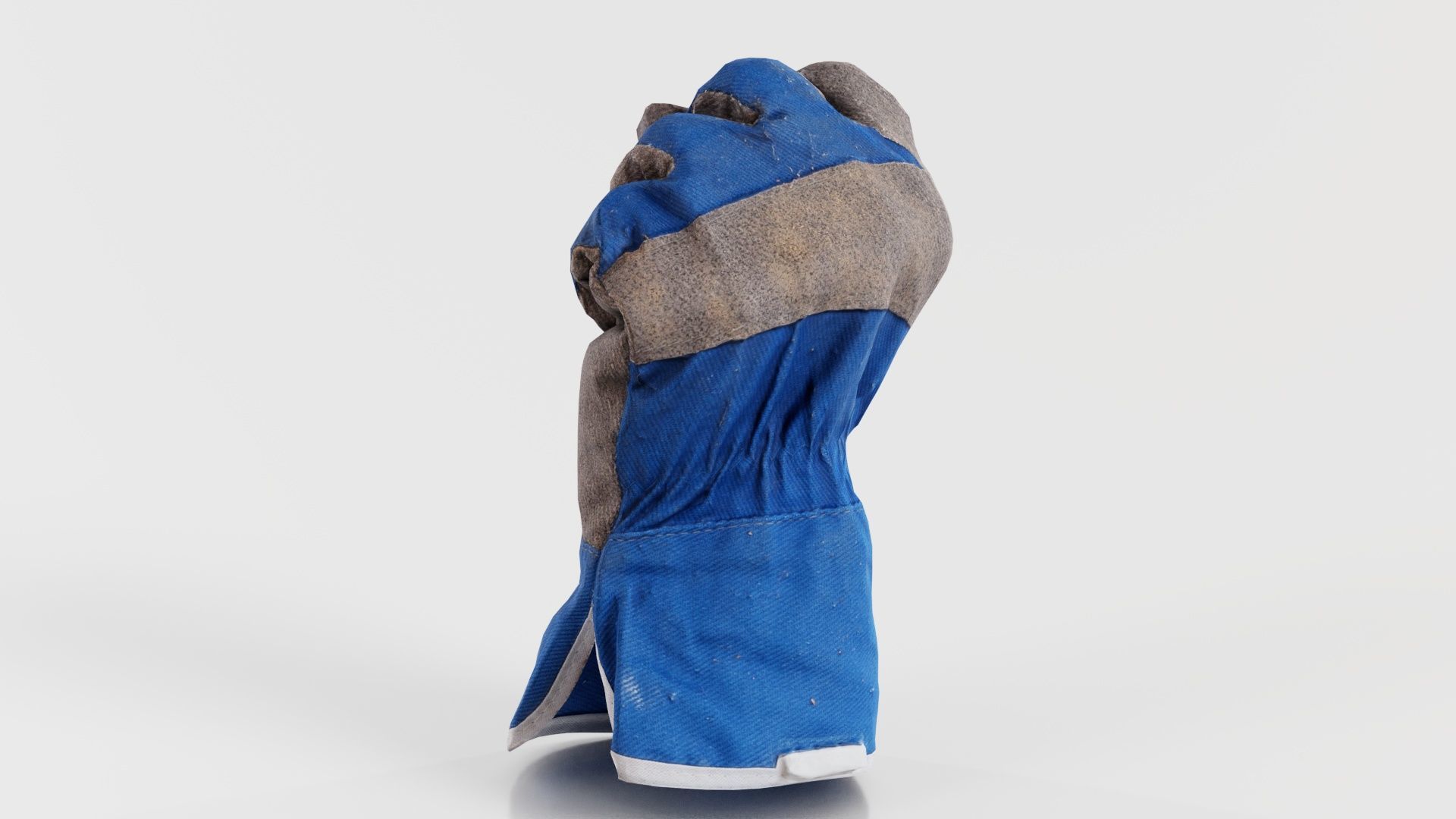 Gloved Hand 020 Low-poly 3D model_8