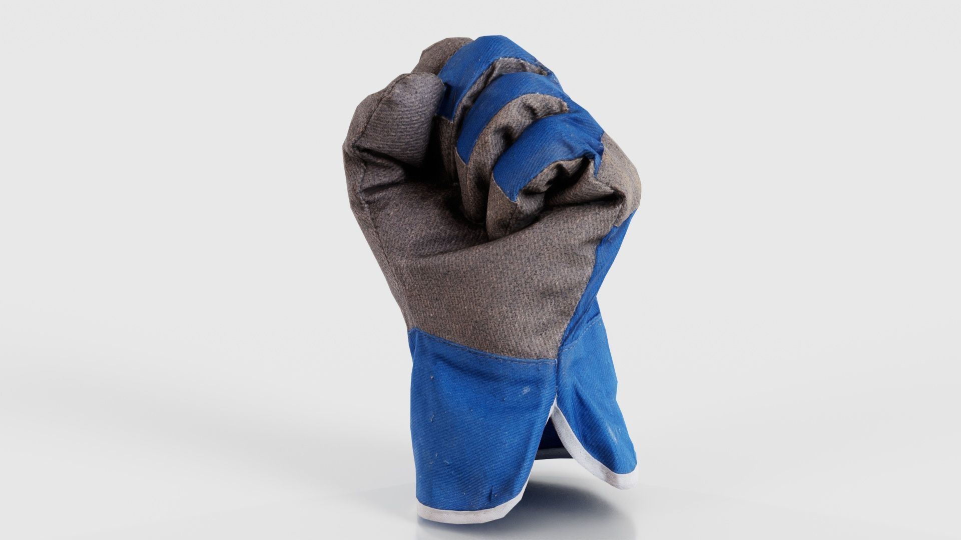 Gloved Hand 020 Low-poly 3D model_25