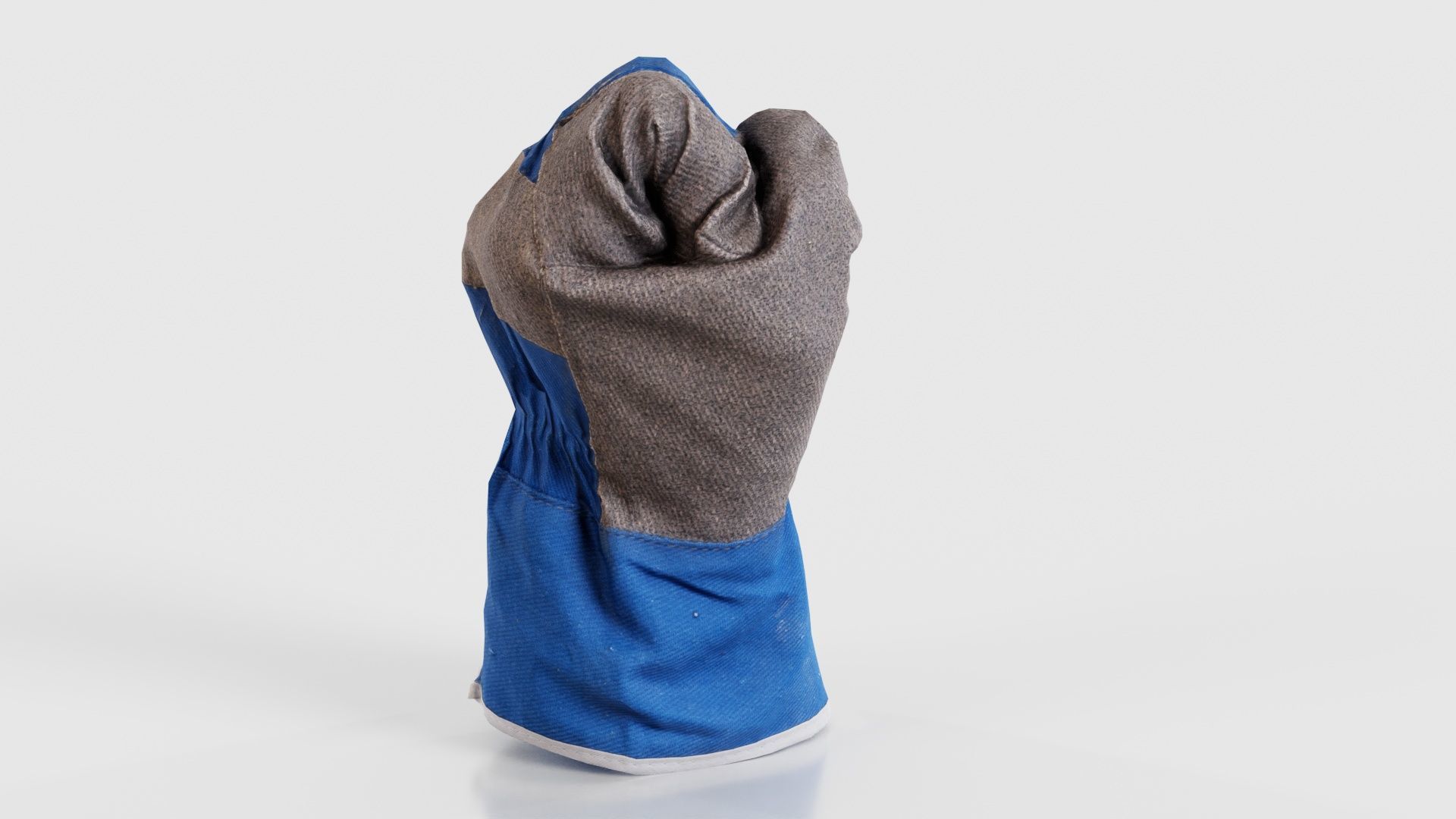 Gloved Hand 020 Low-poly 3D model_18