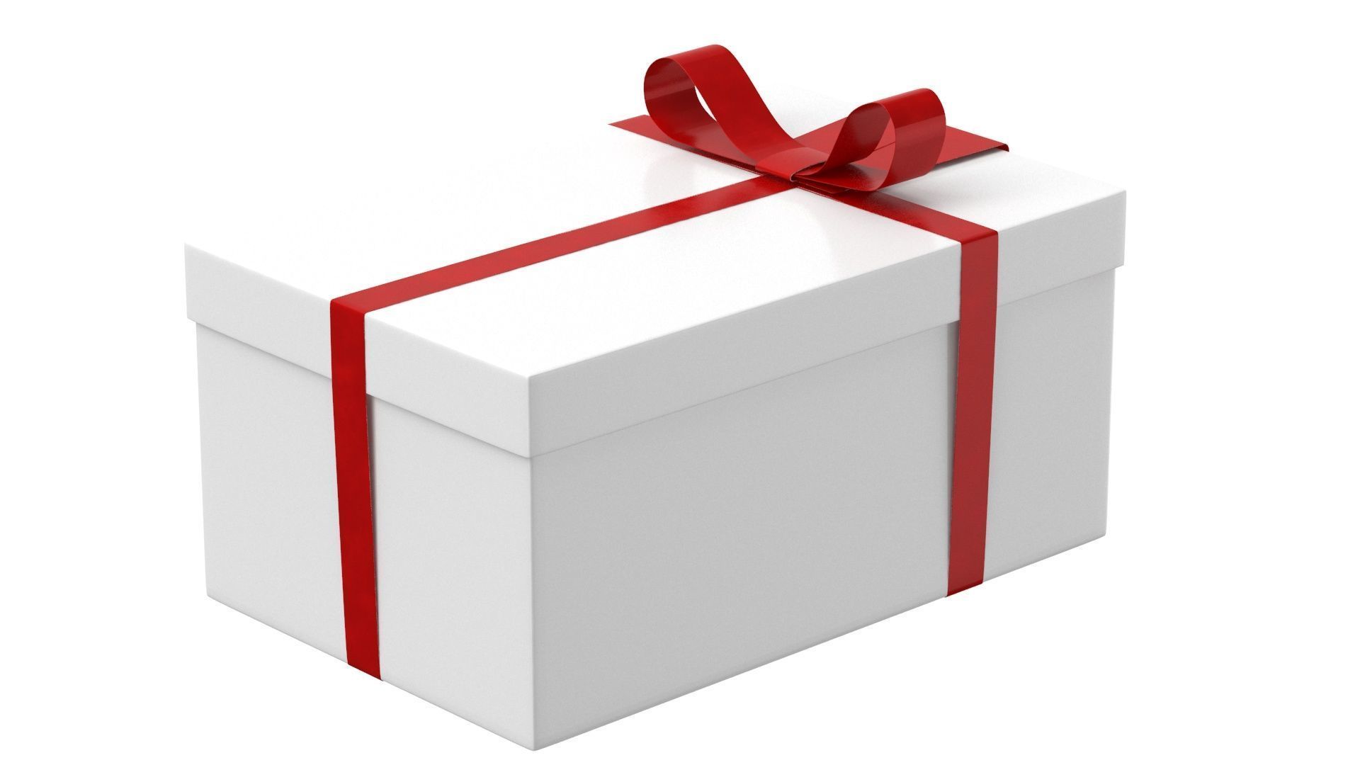 Gift box v3 3D model_4