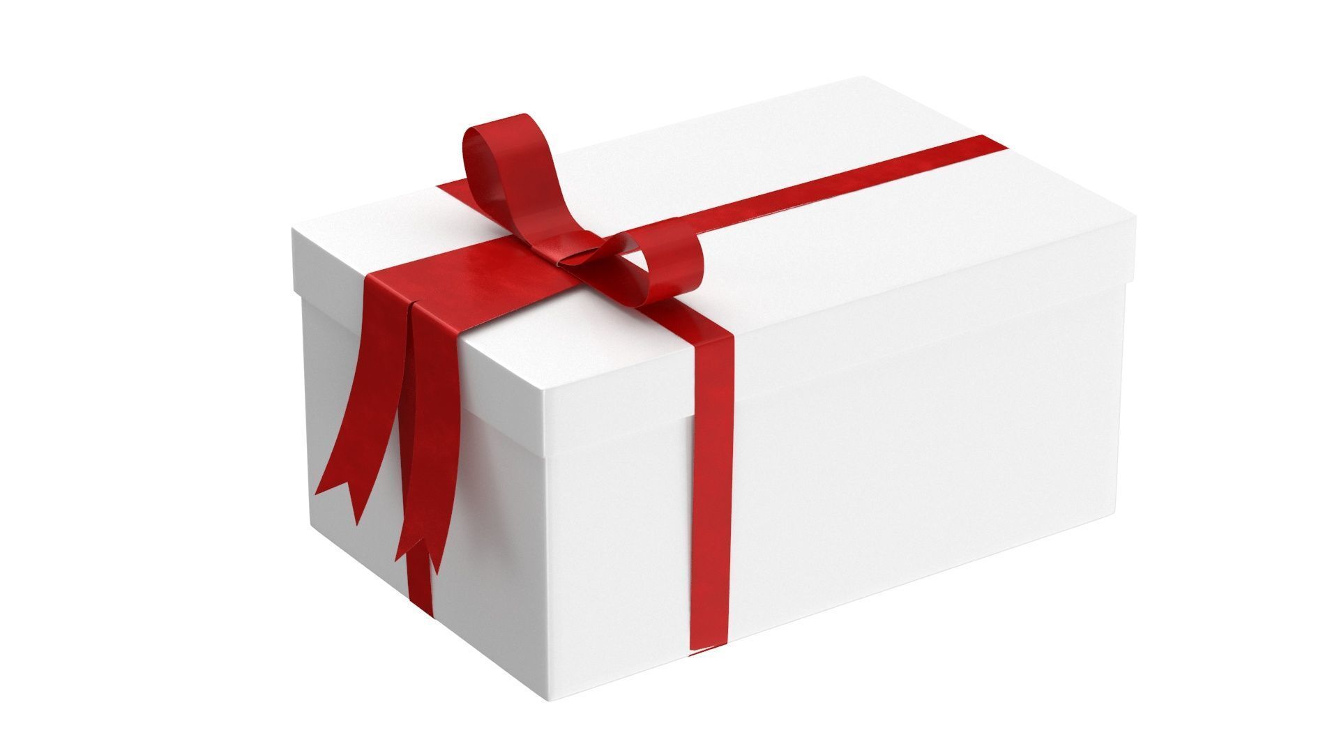 Gift box v3 3D model_2