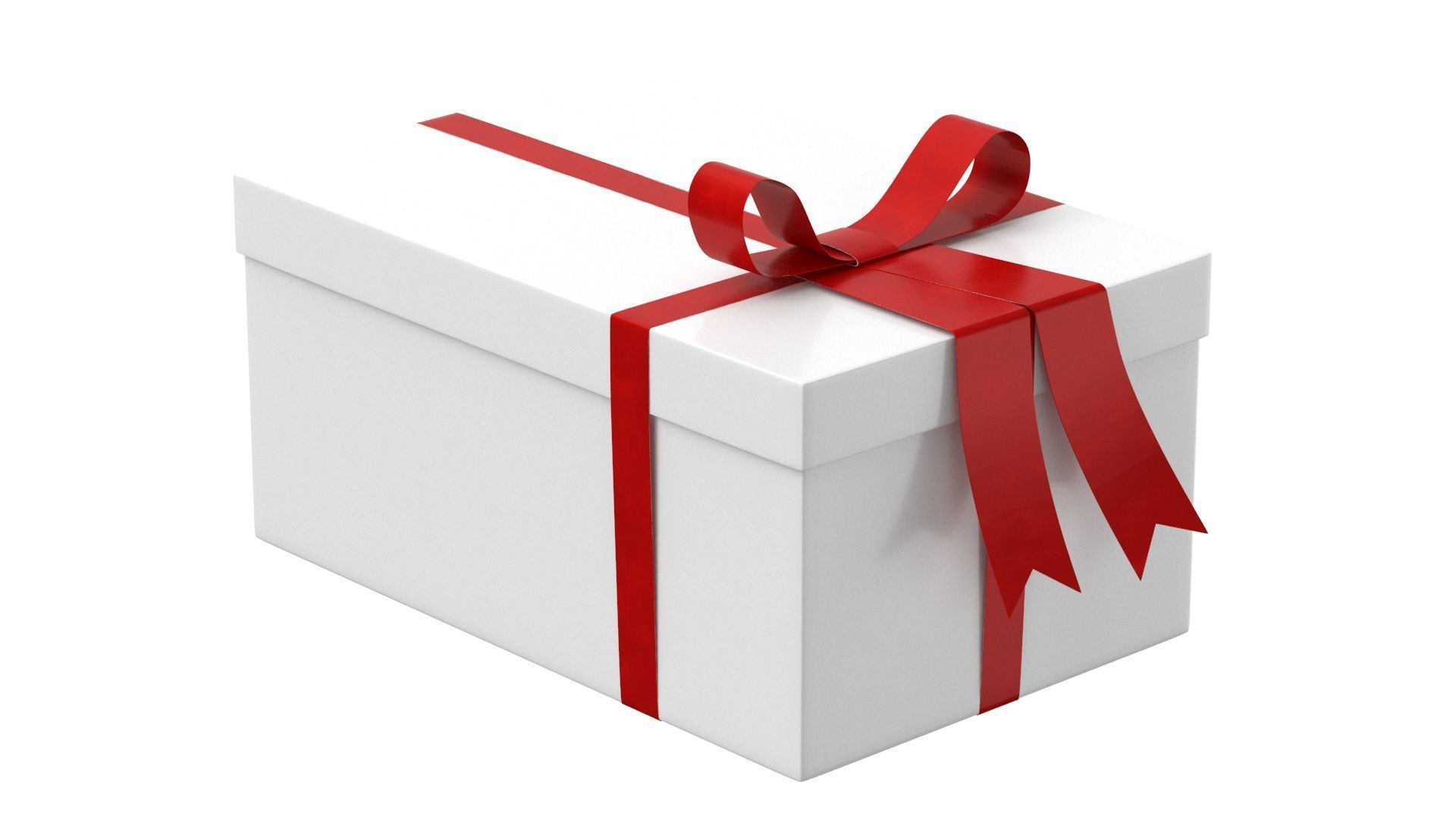 Gift box v3 3D model_1