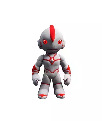 Minihero Ultramen Plush Collection 3D model