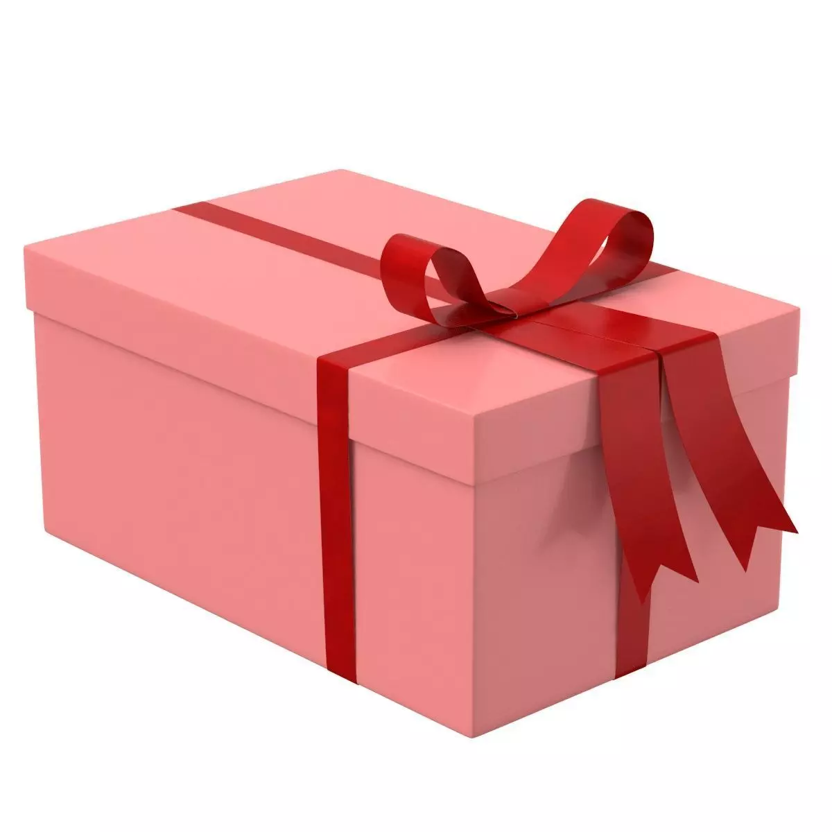 Gift box v4 3D model_0