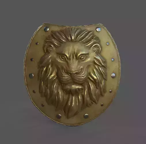 Lion Head Shield 