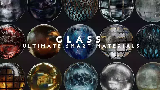 Ultimate Glass Smart Materials Texture