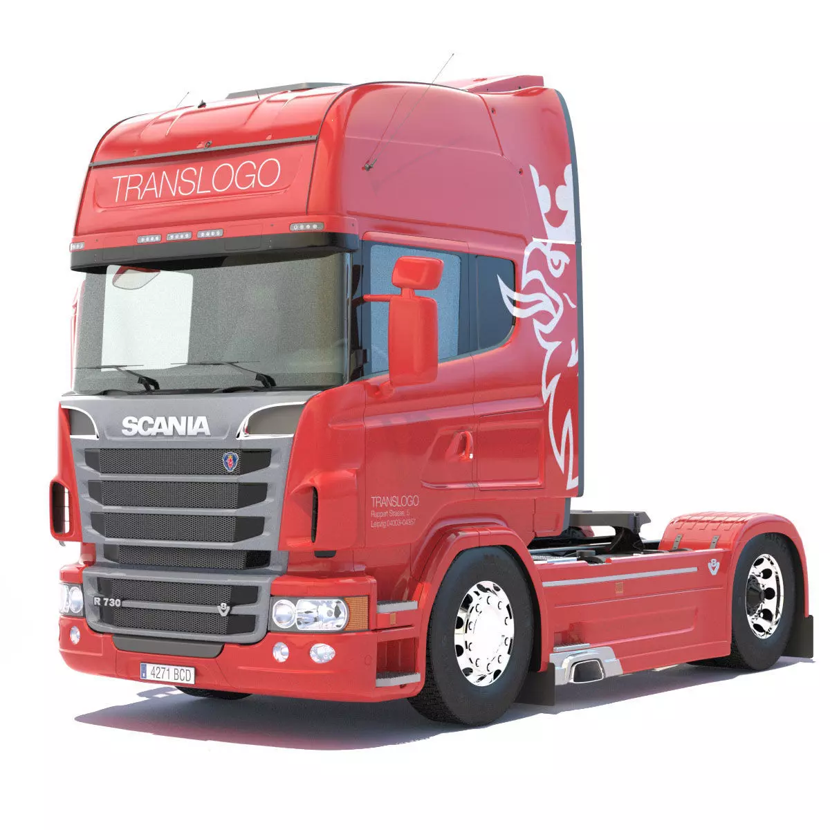 European Truck 3D model