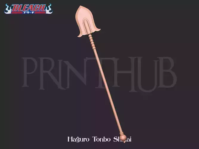 Bleach - Lisa Yadomaru Haguro tonbo weapon for cosplay 3D print model