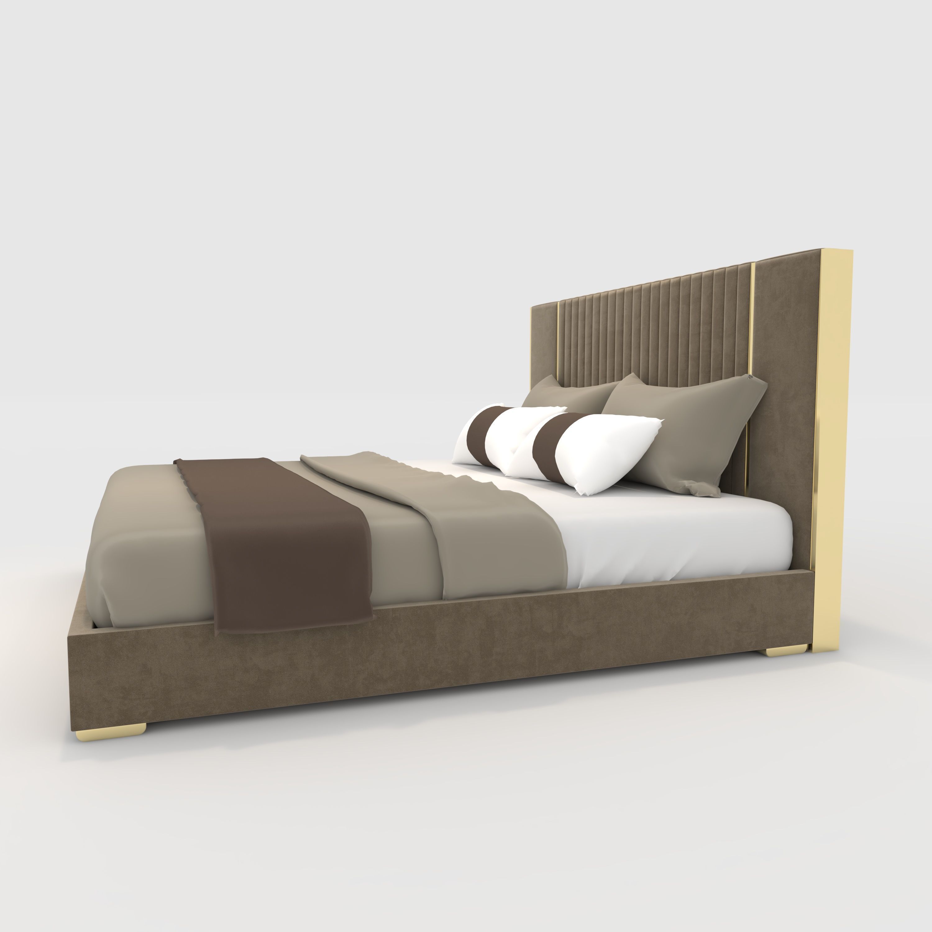Bed 3 3D model_4