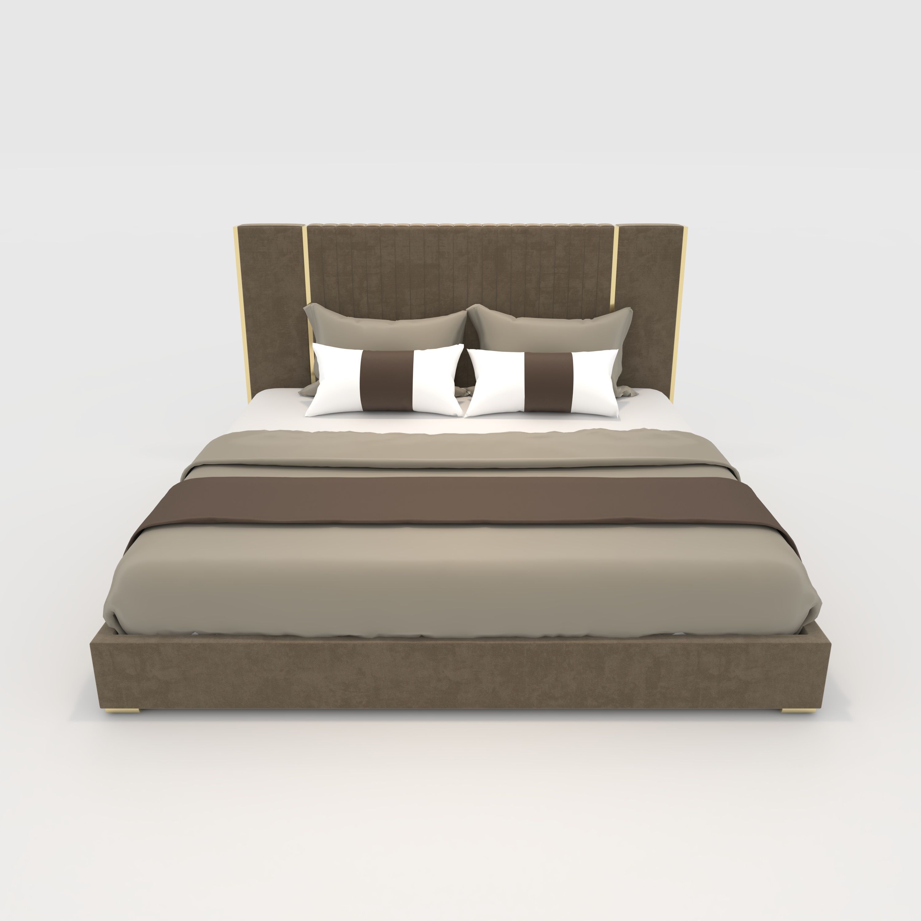 Bed 3 3D model_8