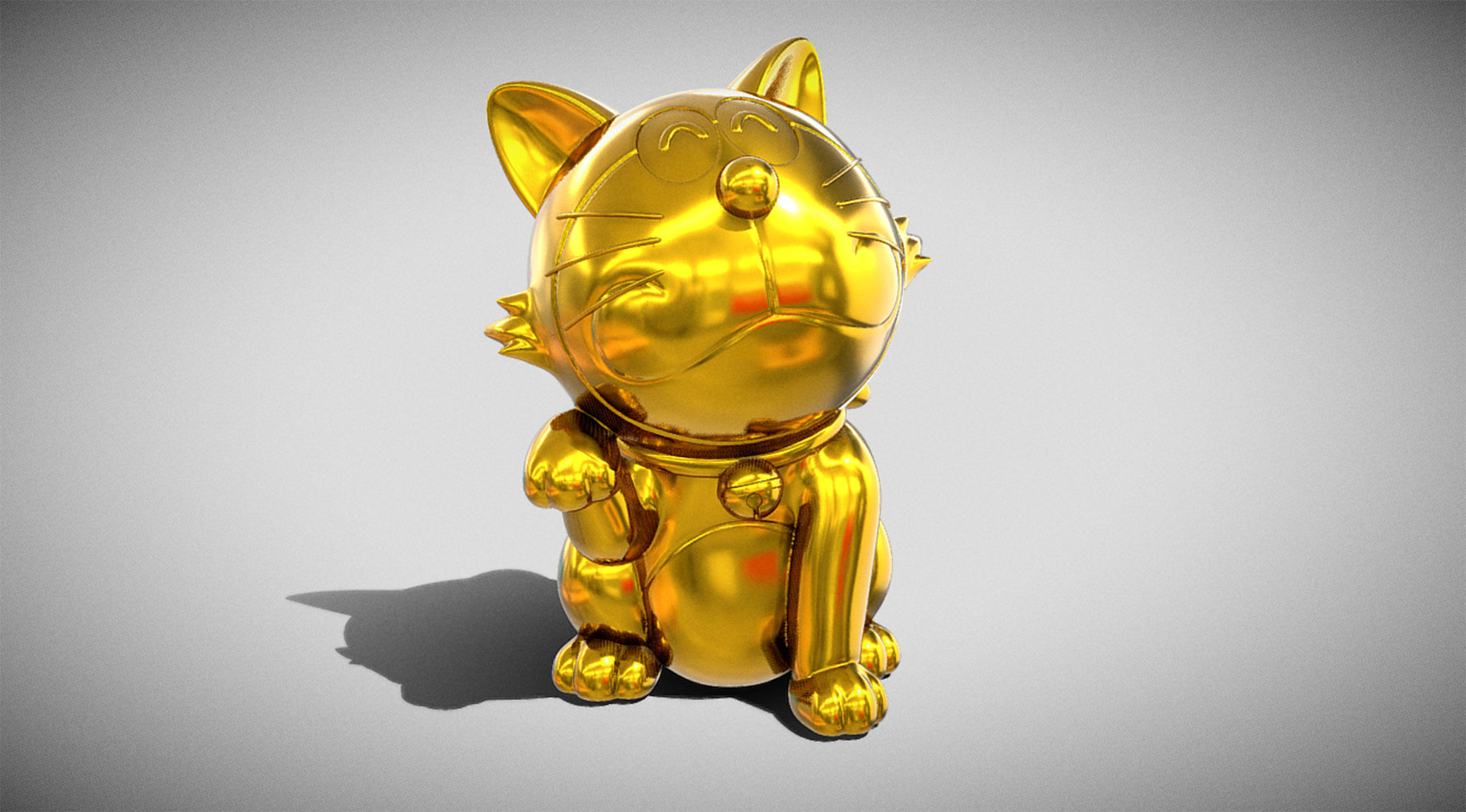 Doraemon 3D print model_1