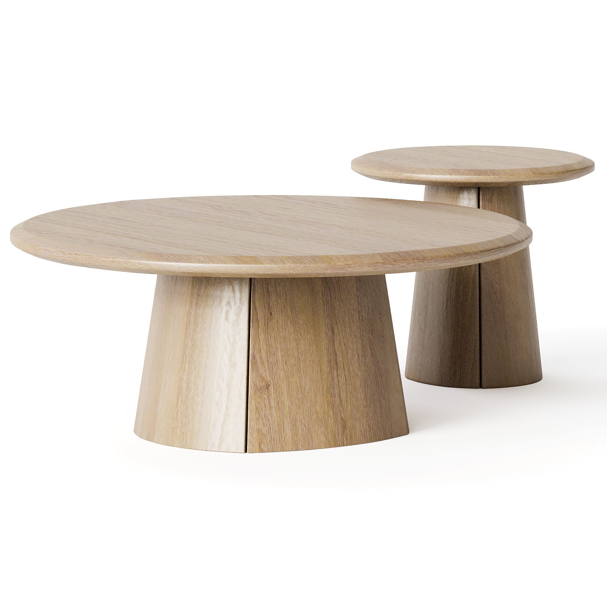 Sol studio Malakai Side Table 3D model_3