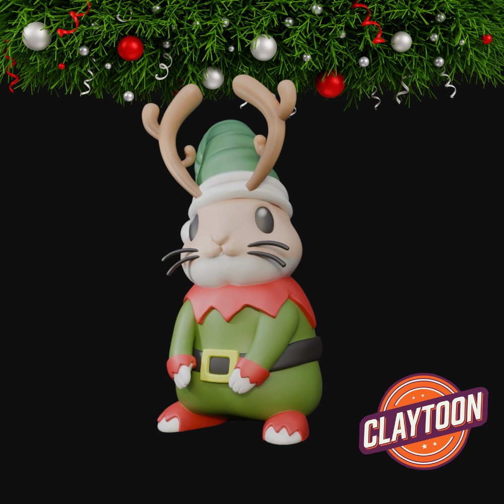 Christmas Pet Collection 3D print model_11