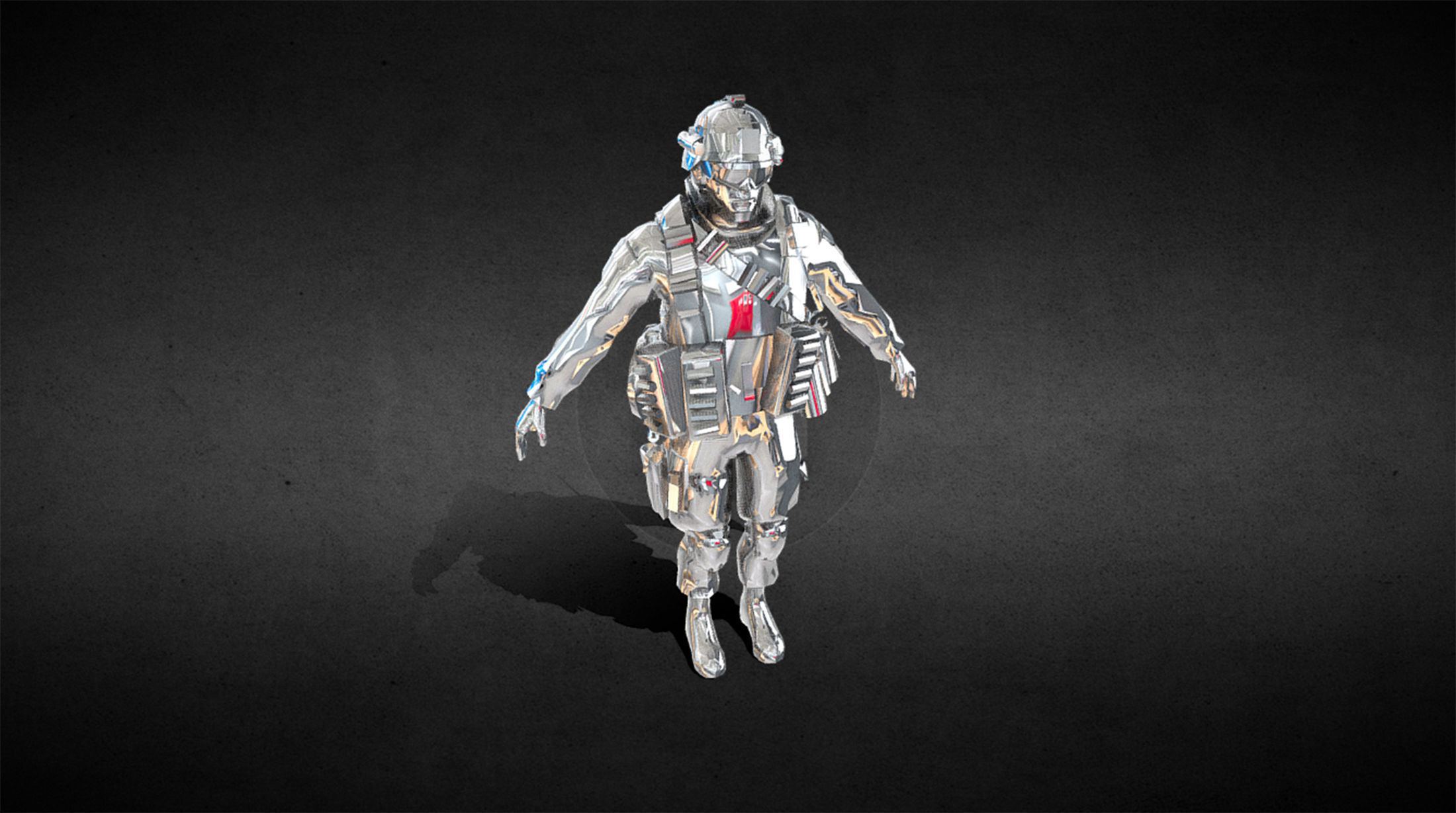 warrior   model 3D print model_1