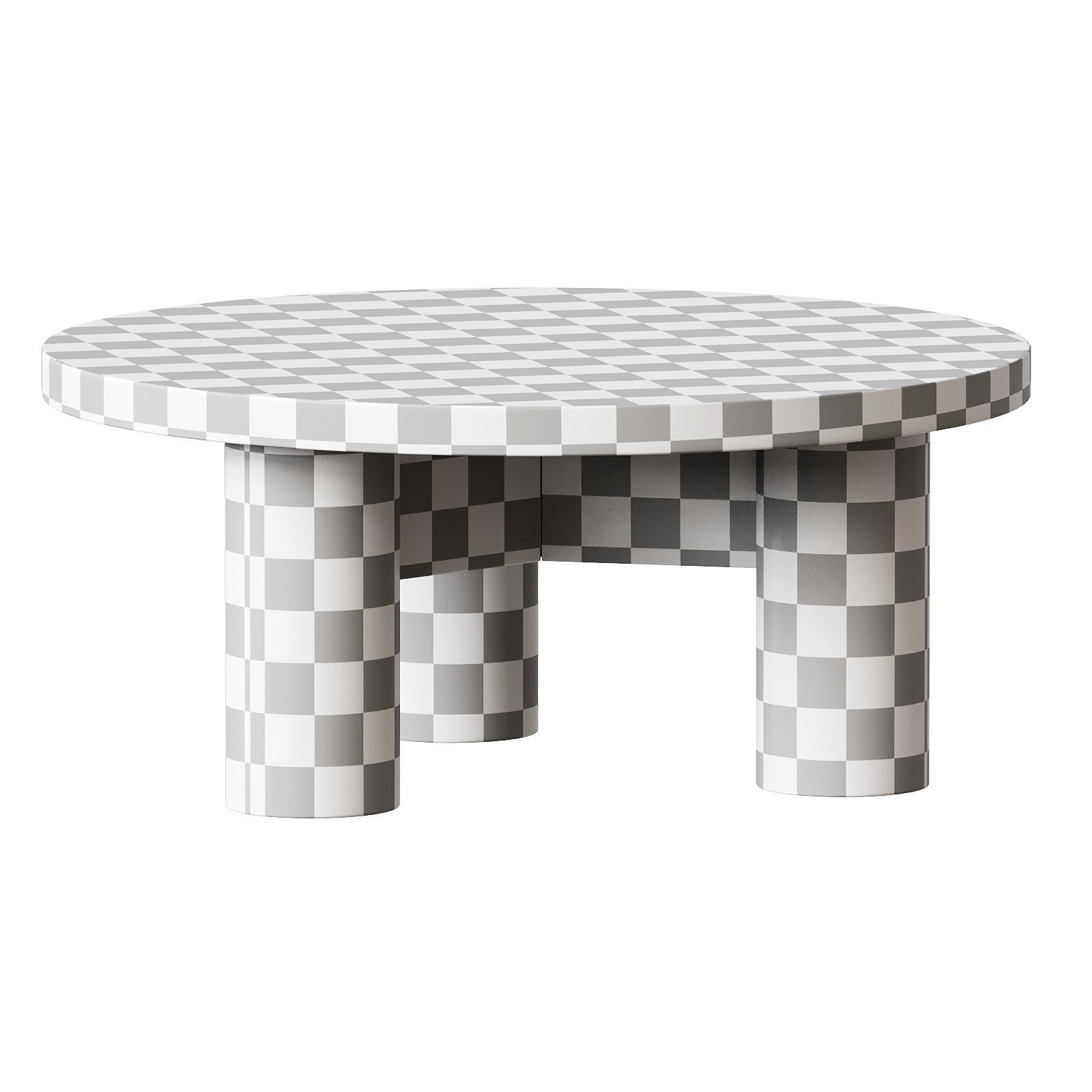 Romann Timber Coffee Table 3D model_4