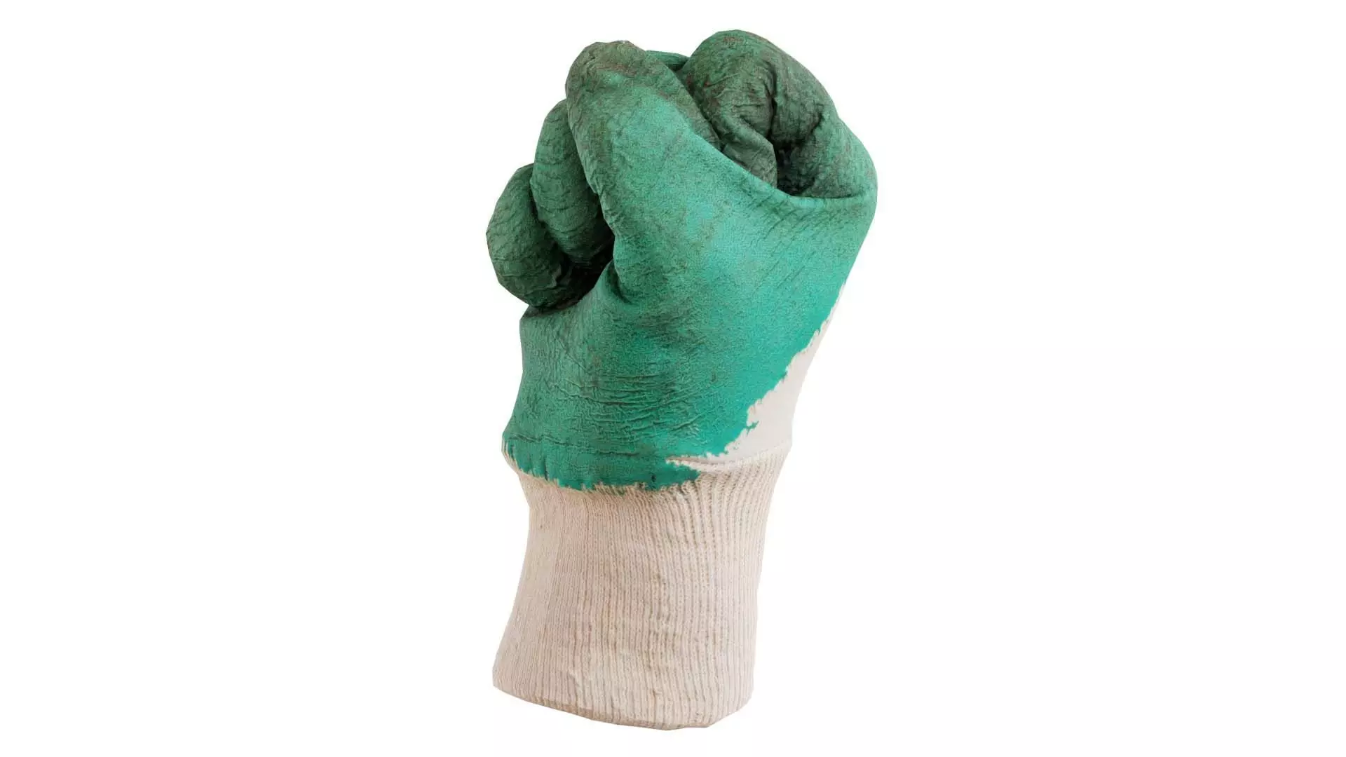 Gloved Hand 030 Low-poly 3D model