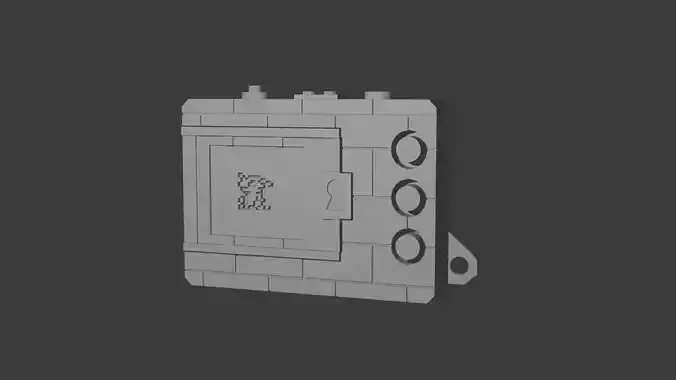 Digivice V1 - Gabumon Version 3D print model