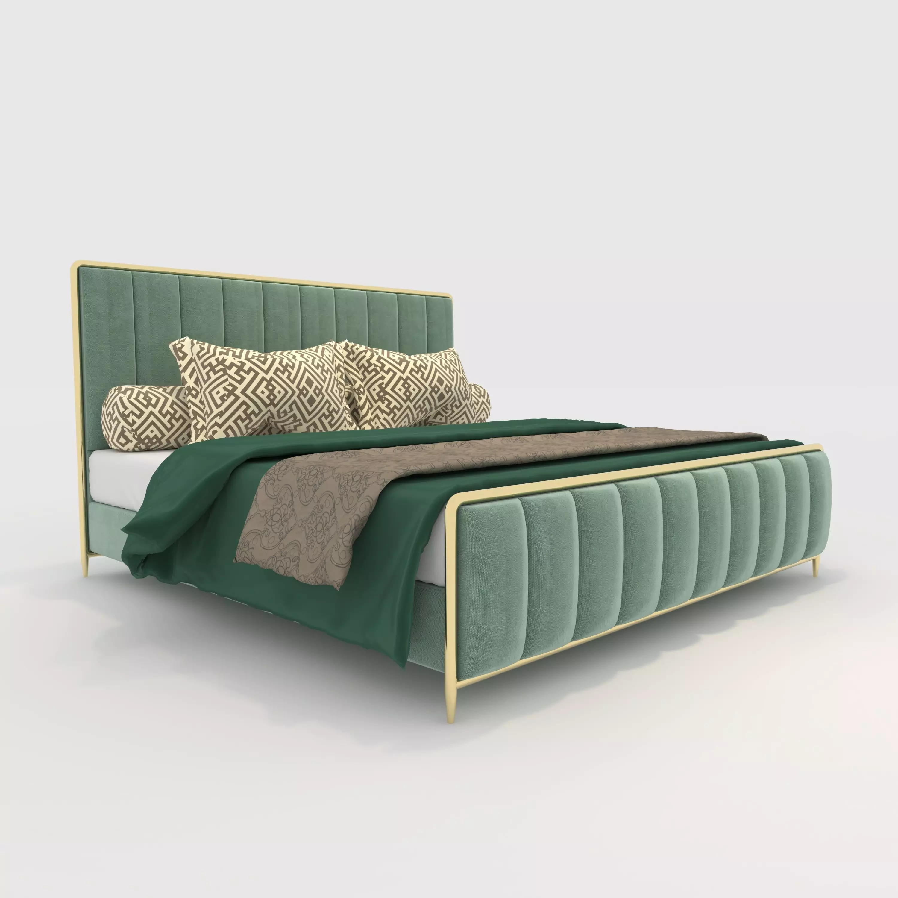 Bed 4 3D model_0
