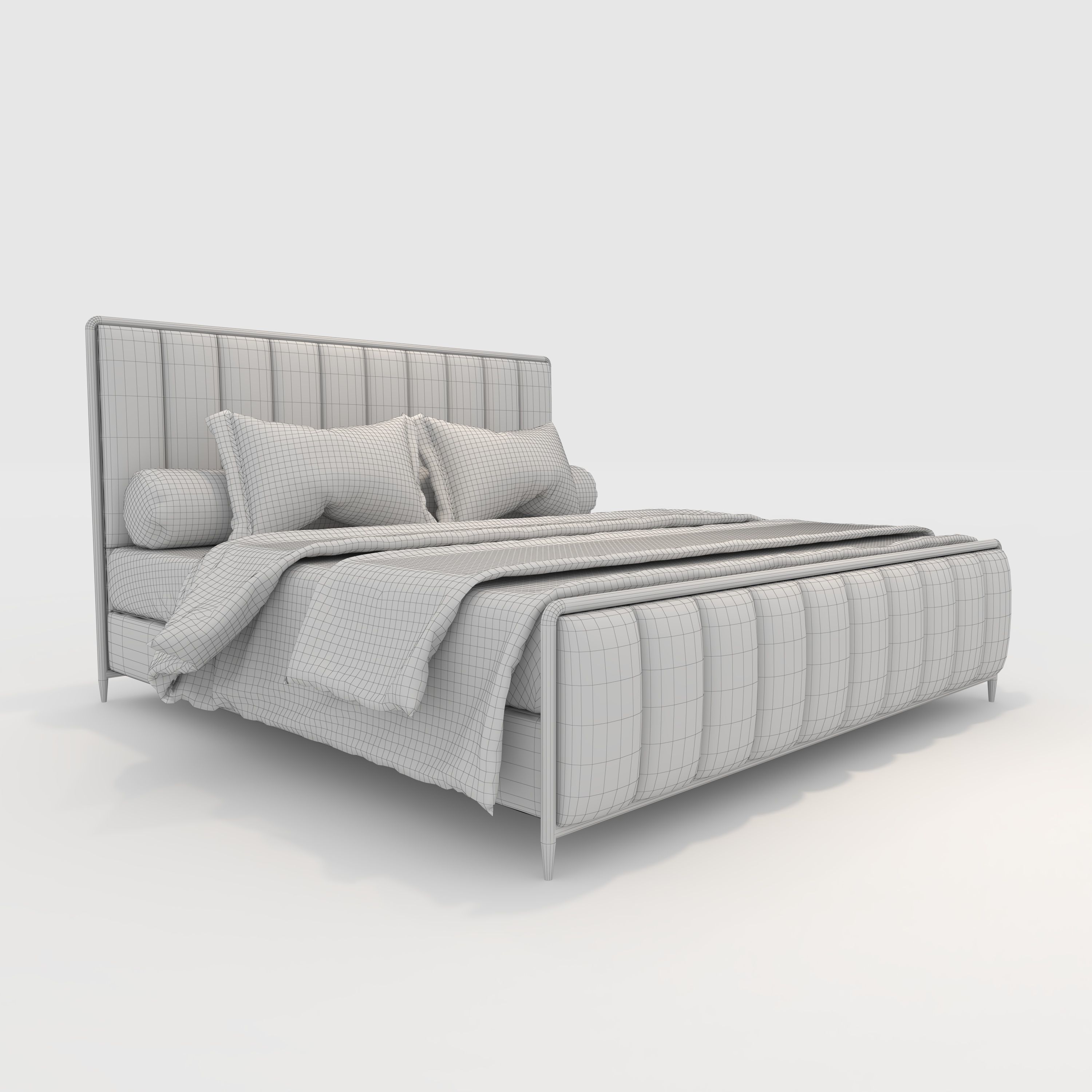 Bed 4 3D model_1