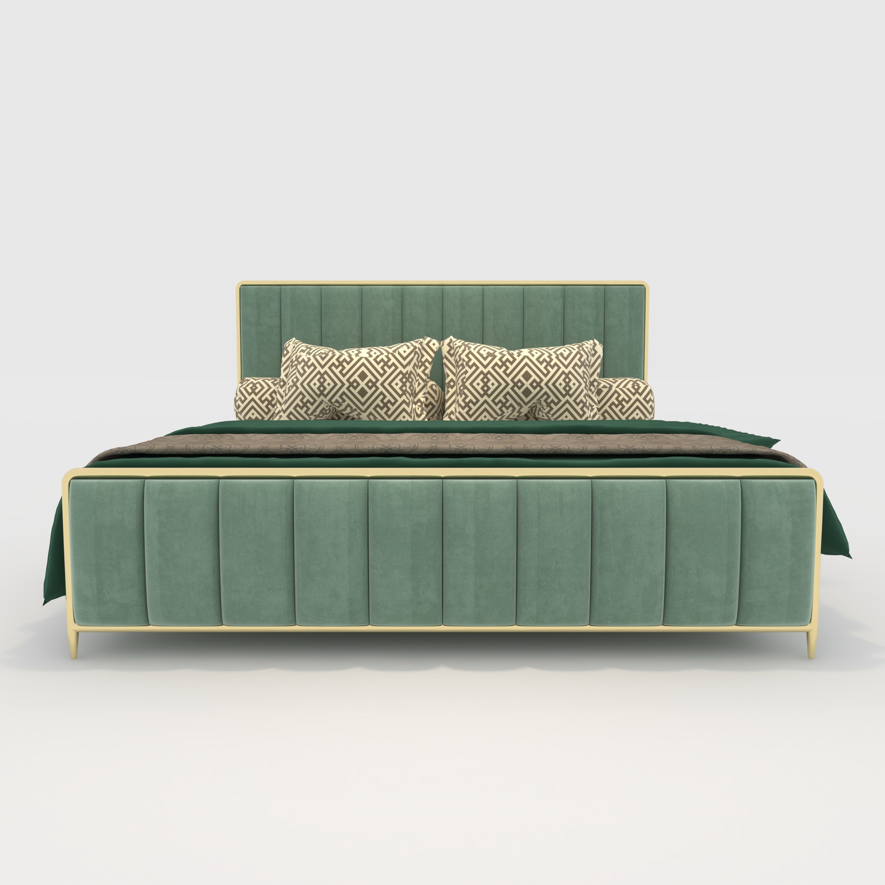 Bed 4 3D model_2