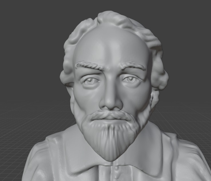 William Harvey 3D print model_1