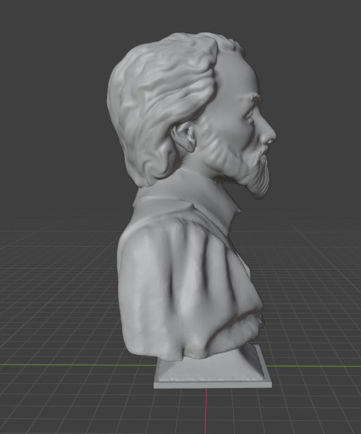William Harvey 3D print model_18