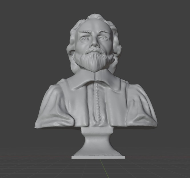 William Harvey 3D print model_16
