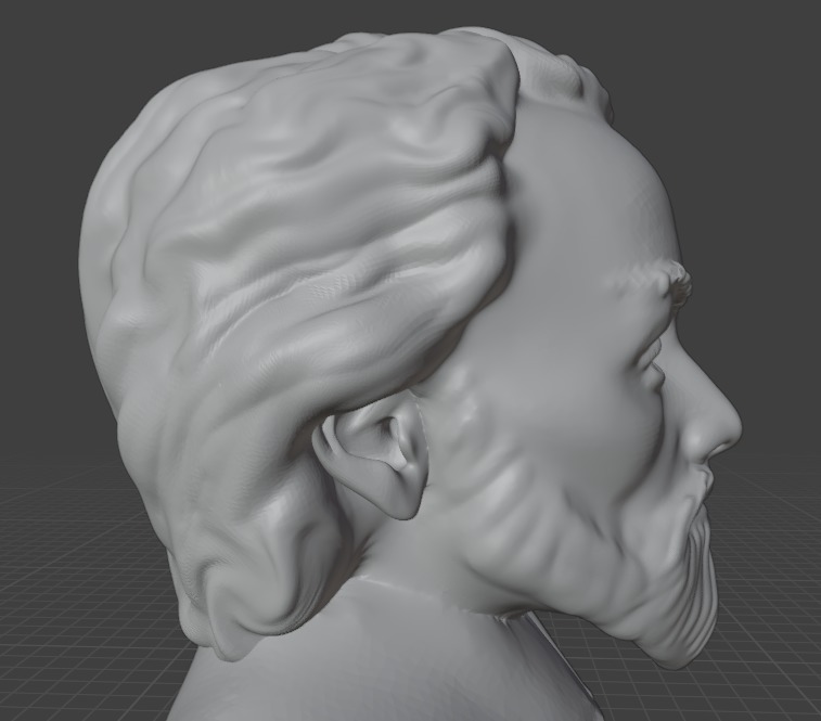 William Harvey 3D print model_6