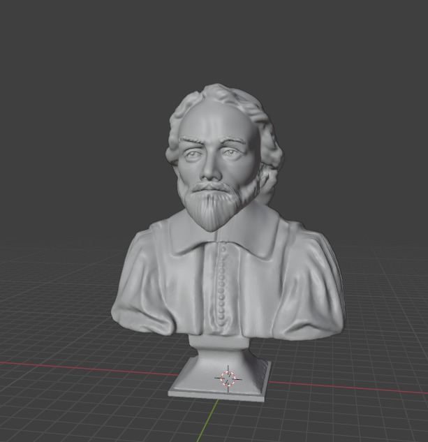 William Harvey 3D print model_10
