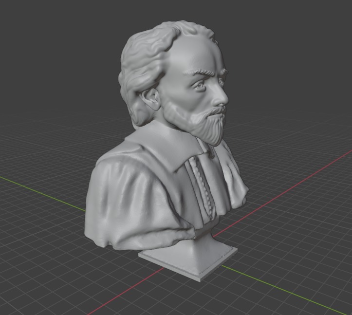 William Harvey 3D print model_17