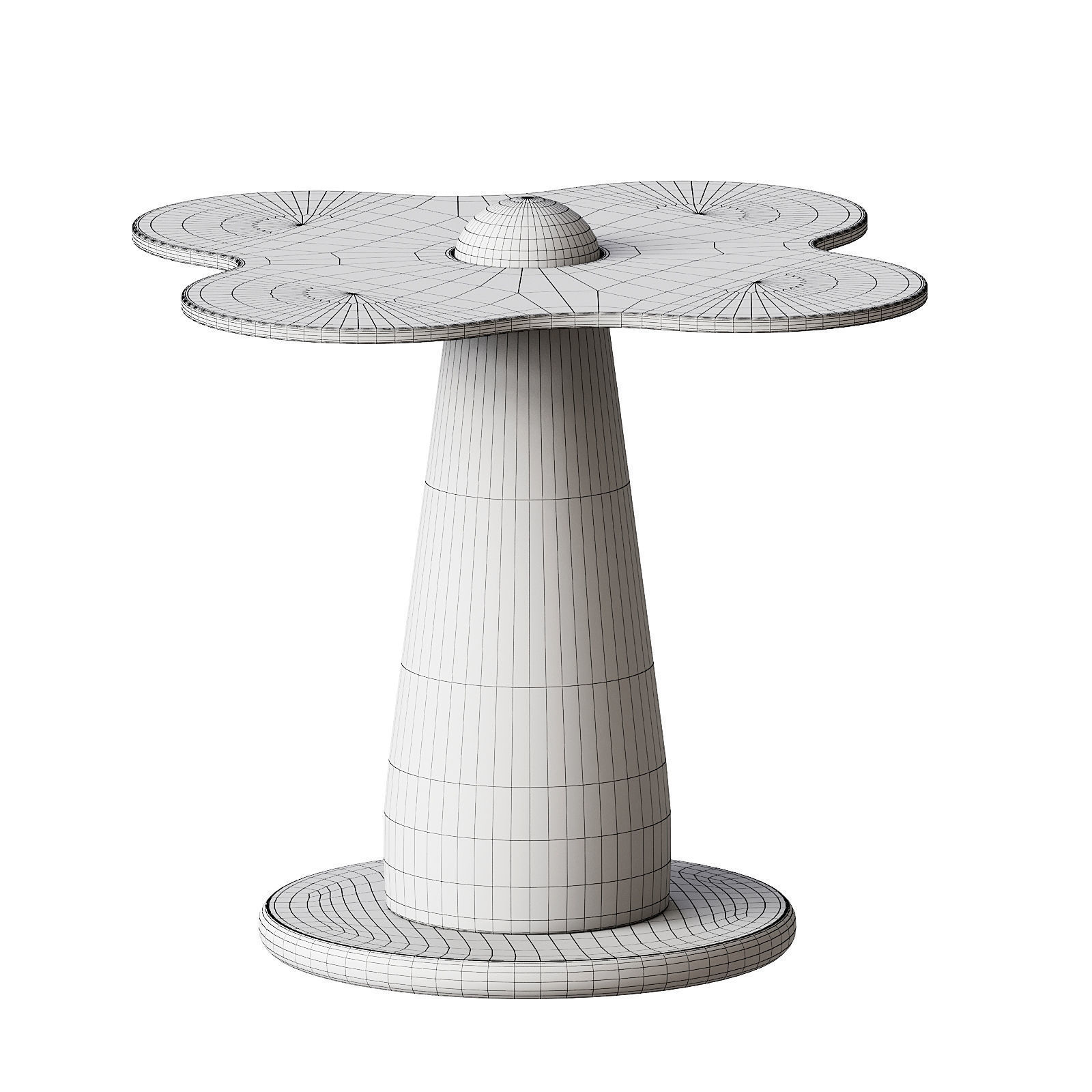 Cloud Coffee Table Set 3D model_3